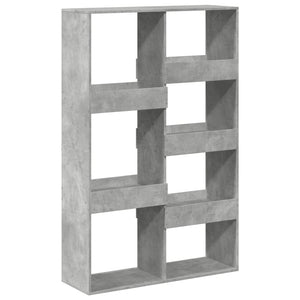 Bücherregal Betongrau 100x33x155,5 cm
