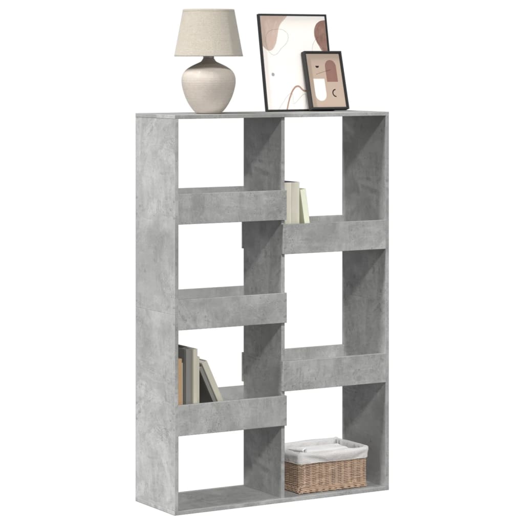 Bücherregal Betongrau 100x33x155,5 cm