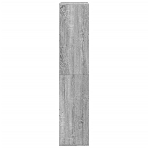 Bücherregal Grau Sonoma 100 cm