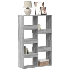 Bücherregal Grau Sonoma 100 cm