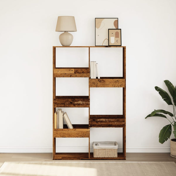 Bücherregal Altholz-Optik 100x33x155,5 cm