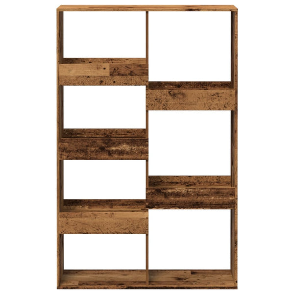 Bücherregal Altholz-Optik 100x33x155,5 cm