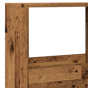 Bücherregal Altholz-Optik 100x33x155,5 cm