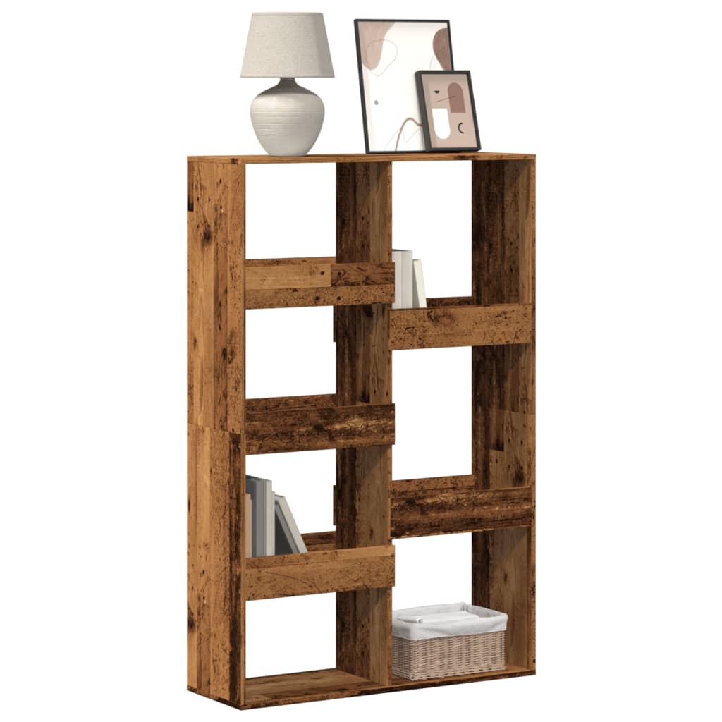 Bücherregal Altholz-Optik 100x33x155,5 cm