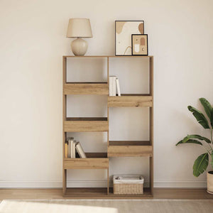 Bücherregal Artisan Eiche 100x33x155,5 cm
