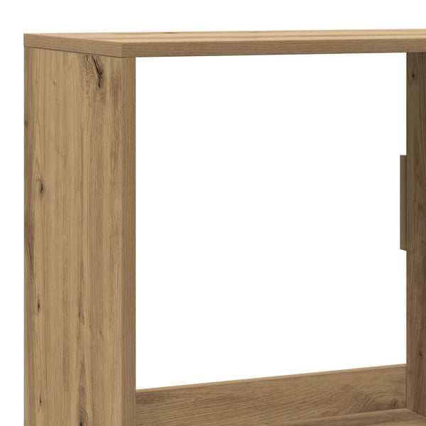 Bücherregal Artisan Eiche 100x33x155,5 cm