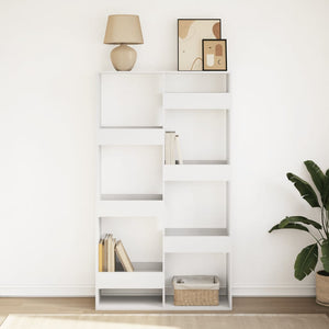 Bücherregal Weiß 100x33x175 cm