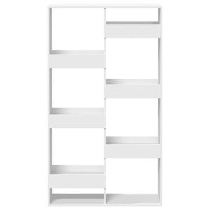 Bücherregal Weiß 100x33x175 cm