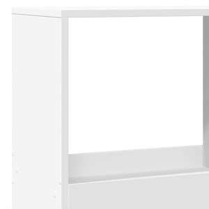 Bücherregal Weiß 100x33x175 cm