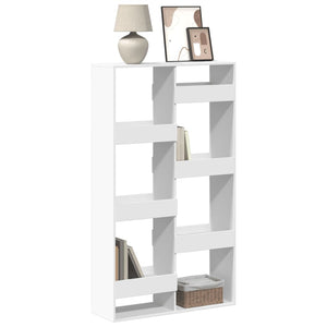 Bücherregal Weiß 100x33x175 cm