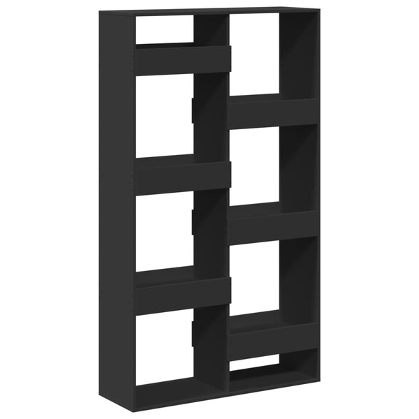 Schwarzes Bücherregal 100x33x175 cm