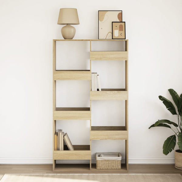 Sonoma-Eiche Bücherregal, 100x175 cm
