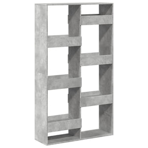 Bücherregal Betongrau 100x33x175 cm