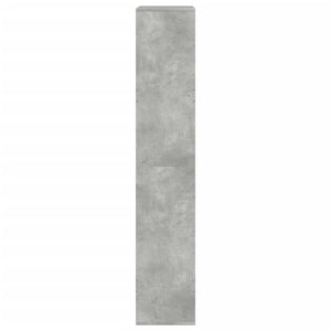 Bücherregal Betongrau 100x33x175 cm