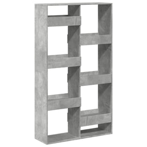 Bücherregal Betongrau 100x33x175 cm
