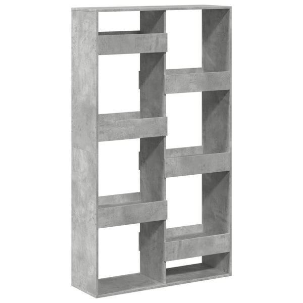 Bücherregal Betongrau 100x33x175 cm