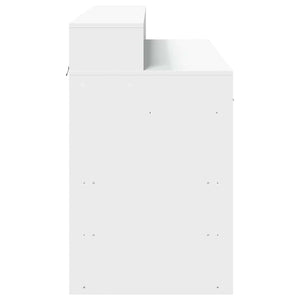 LED Schreibtisch Weiß 120cm