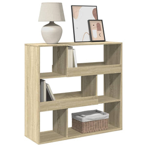 Sonoma Eiche Raumteiler Regal 100x94,5 cm