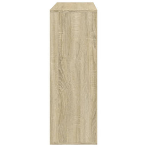 Sonoma Eiche Raumteiler Regal 100x94,5 cm