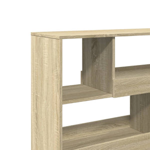 Sonoma Eiche Raumteiler Regal 100x94,5 cm