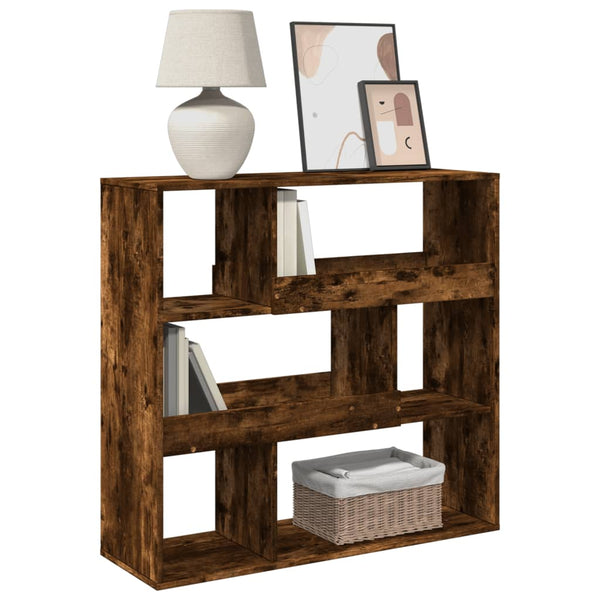 Raumteiler Bücherregal Räuchereiche 100cm
