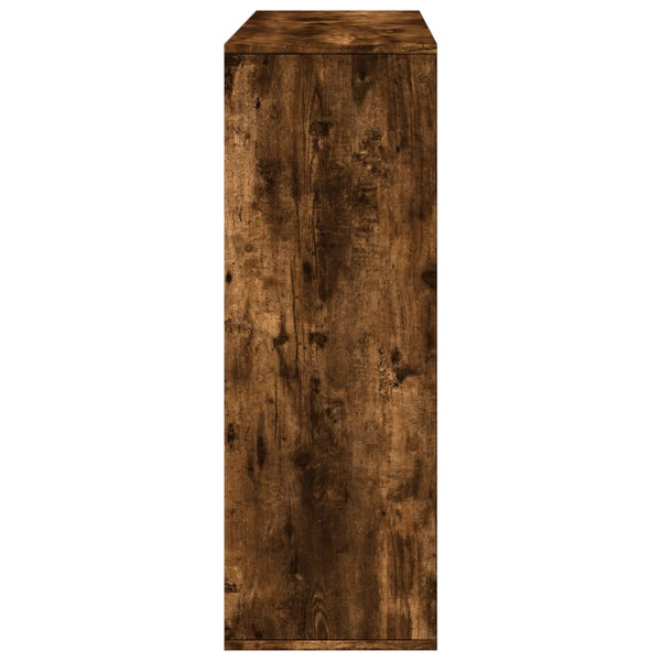 Raumteiler Bücherregal Räuchereiche 100cm