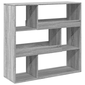 Raumteiler Regal Grau Sonoma 100x94,5 cm