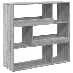 Raumteiler Regal Grau Sonoma 100x94,5 cm