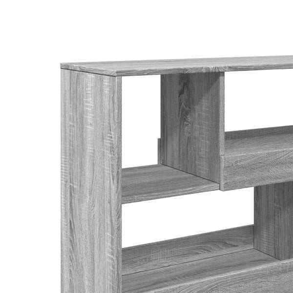 Raumteiler Regal Grau Sonoma 100x94,5 cm