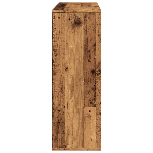 Raumteiler Regal Altholz-Optik, 100cm