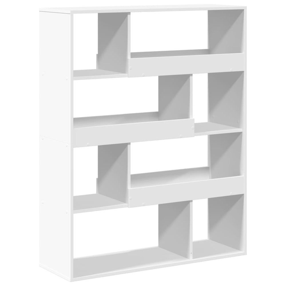 Raumteiler Regal Weiß 100x33x125,5 cm