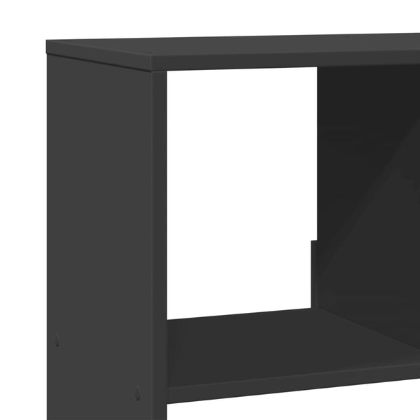 Schwarzer Raumteiler 100x33x125,5 cm