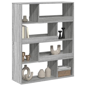 Grauer Raumteiler Sonoma 100x33x125,5 cm