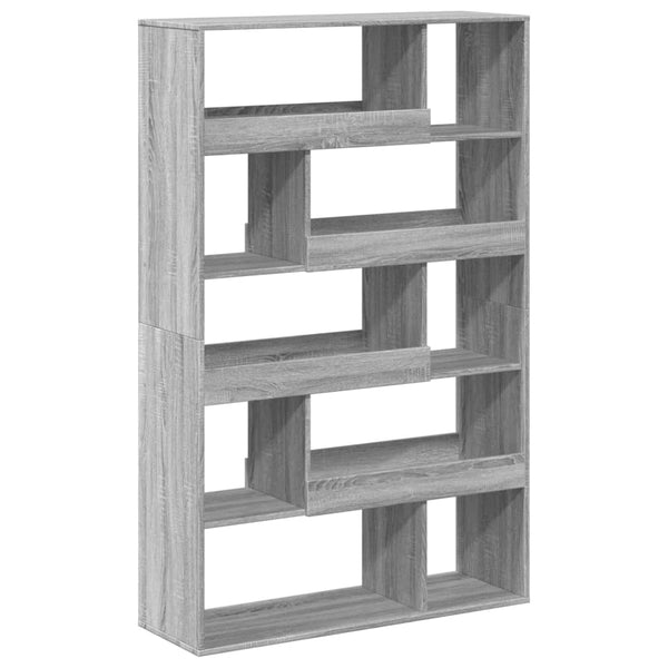 Grauer Raumteiler Sonoma 100x33x156,5 cm