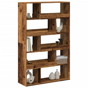 Raumteiler Regal Altholz-Optik 100x156,5 cm
