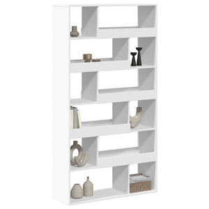 Weißer Raumteiler Bücherregal 100x187,5 cm
