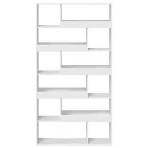 Weißer Raumteiler Bücherregal 100x187,5 cm