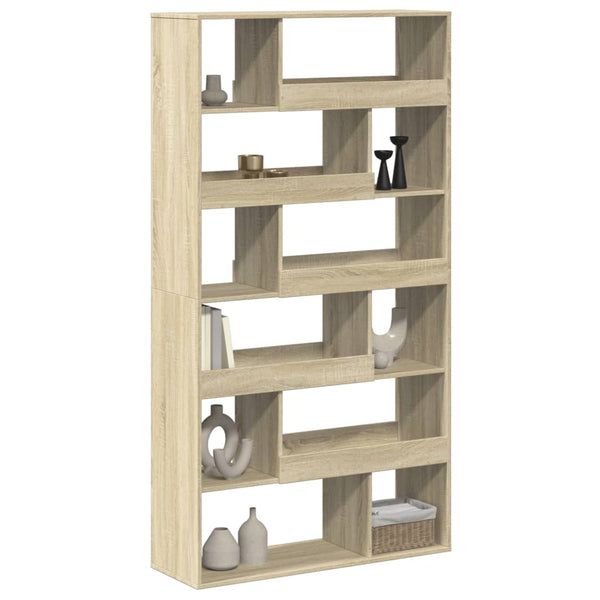 Sonoma Eiche Raumteiler Bücherregal 100x187,5 cm