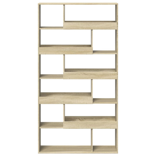 Sonoma Eiche Raumteiler Bücherregal 100x187,5 cm