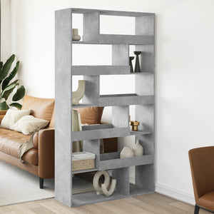 Betongrauer Raumteiler 100x33x187,5 cm