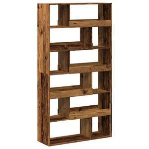 Raumteiler Regal Altholz-Optik 100x187,5 cm