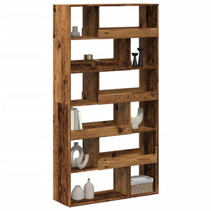 Raumteiler Regal Altholz-Optik 100x187,5 cm