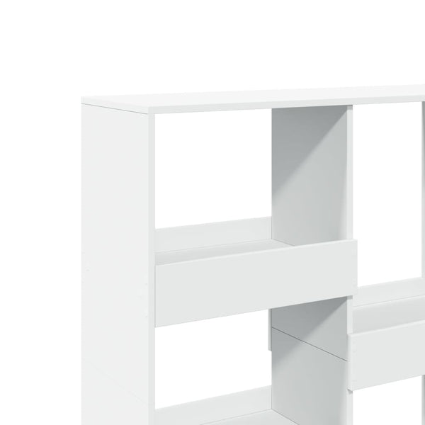 Weißes Raumteiler-Regal, 100x33x115 cm
