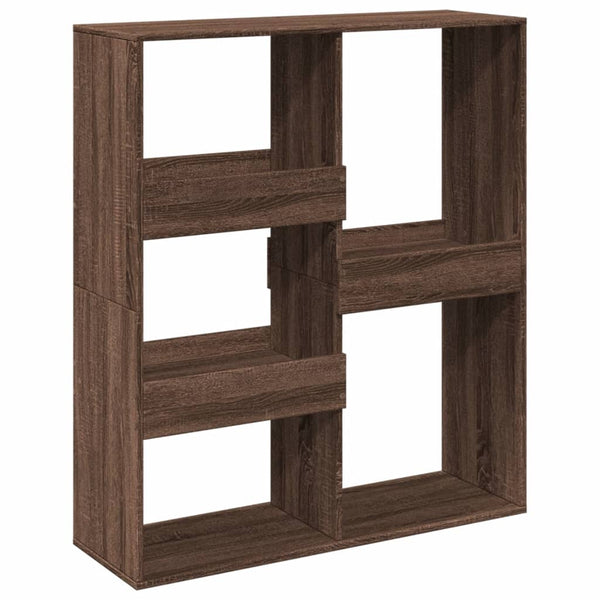 Raumteiler Regal Eiche Braun 100x115 cm