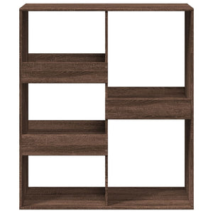 Raumteiler Regal Eiche Braun 100x115 cm