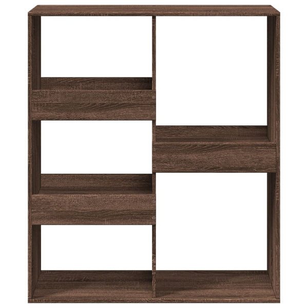 Raumteiler Regal Eiche Braun 100x115 cm