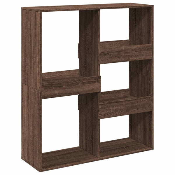 Raumteiler Regal Eiche Braun 100x115 cm