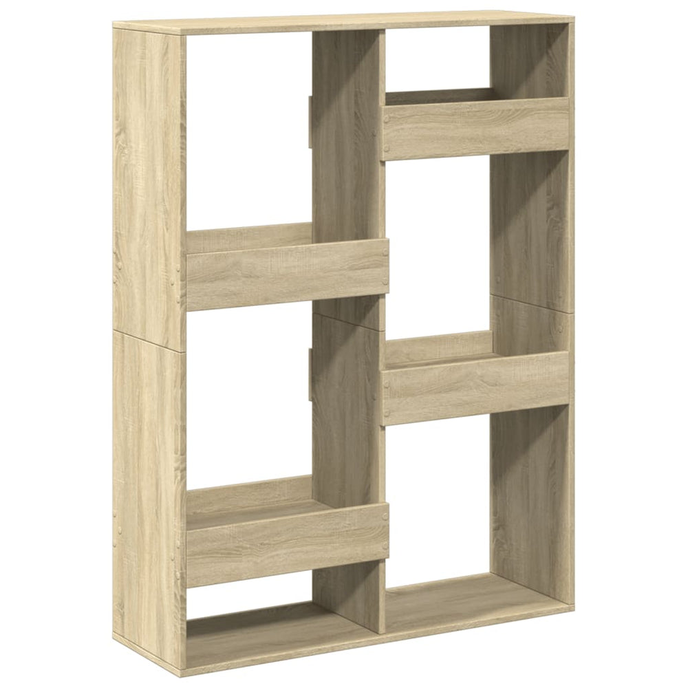 Sonoma Eiche Raumteiler Regal 100x135 cm