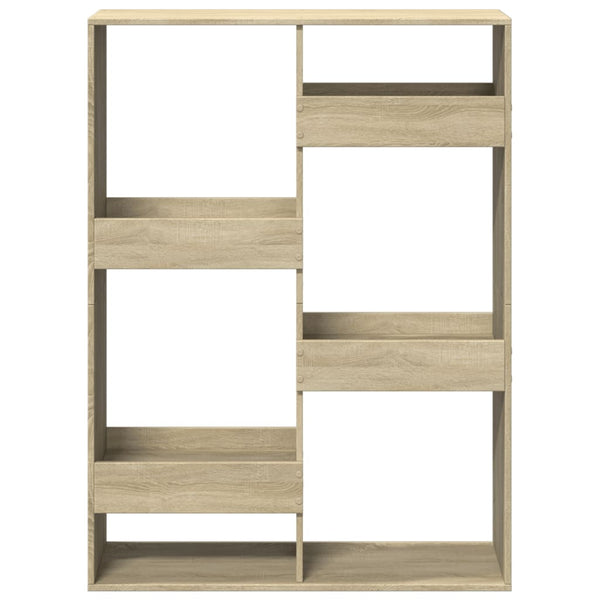 Sonoma Eiche Raumteiler Regal 100x135 cm