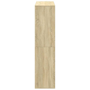 Sonoma Eiche Raumteiler Regal 100x135 cm